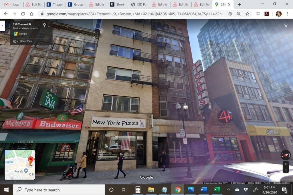 Downtown Studio Apt, Perfect For Medical Workers Boston Exterior foto
